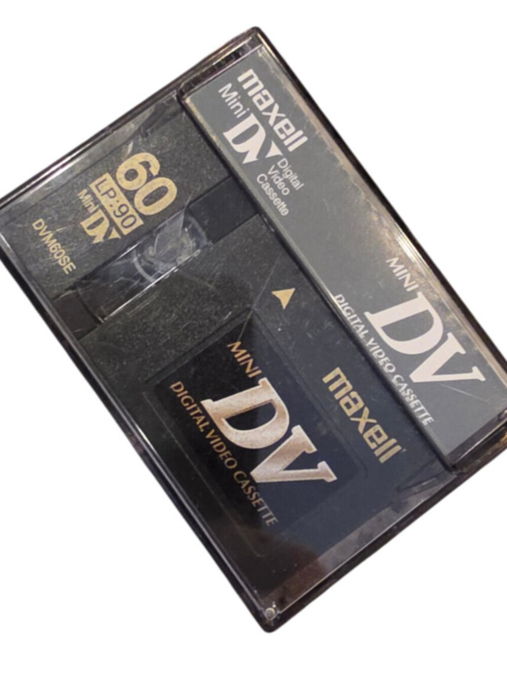 Maxell Mini DV (Digital Video) cassette (model DVM60SE)